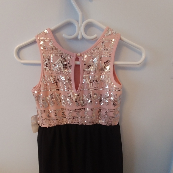Girls sequin high-low dress - Picture 2 of 6